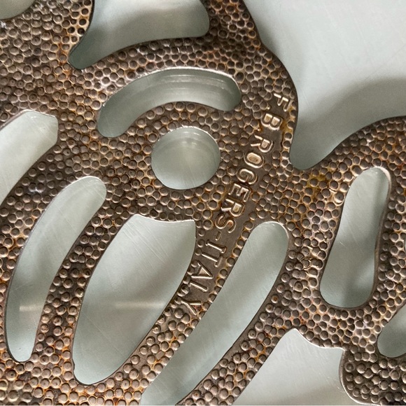 Silver Butterfly Trivet By F.B.Rogers Italy - Picture 3 of 7